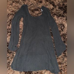 Black longsleeve dress